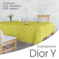 Скатертина тканинна водовідштовхувальна 100140 140140 140200 принт різні кольори