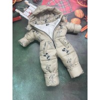 Дитячий зимовий комбінезон на махрі на хлопчика та на дівчинку на 2 зими